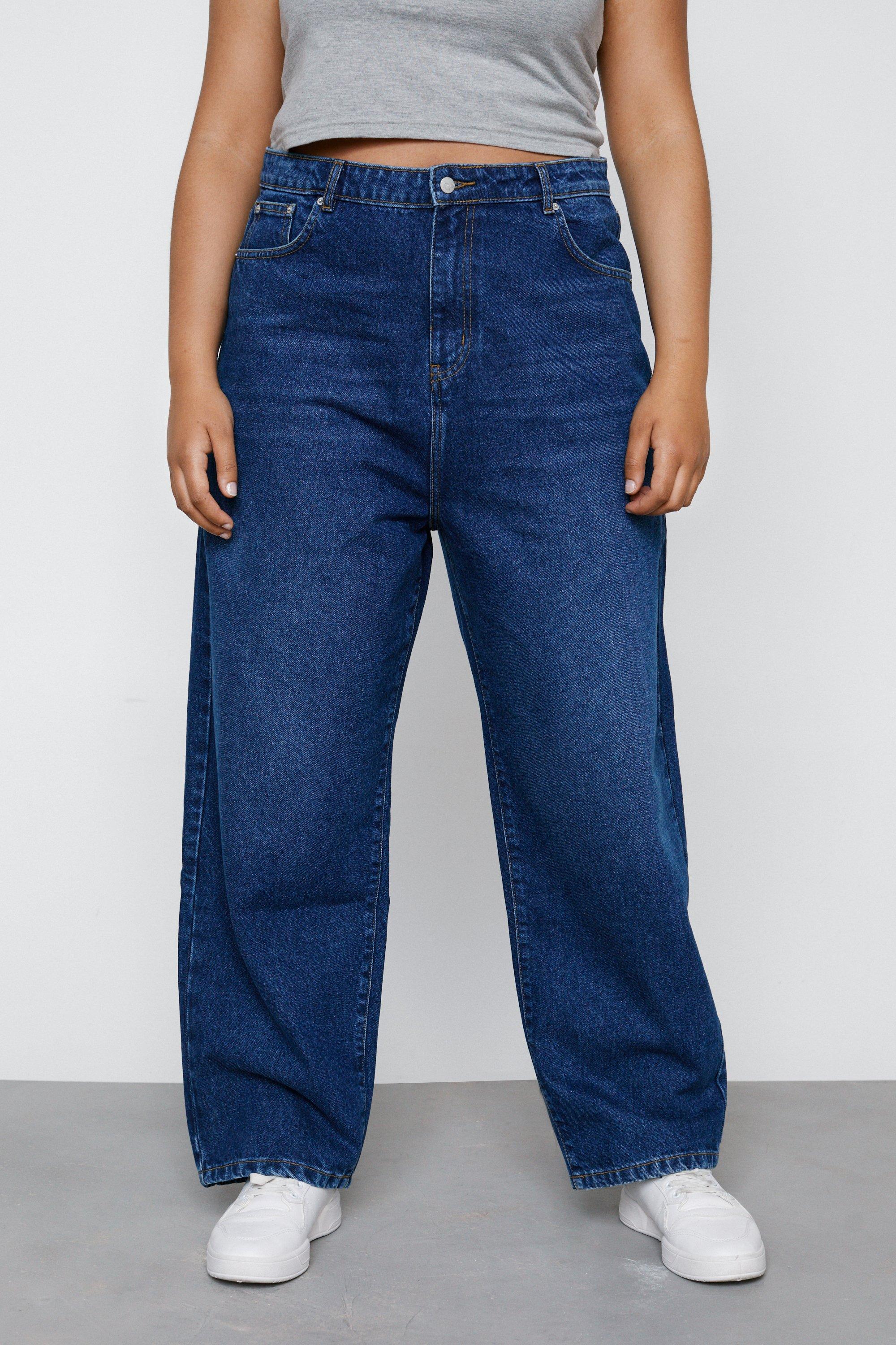 Plus size mom jeans uk top
